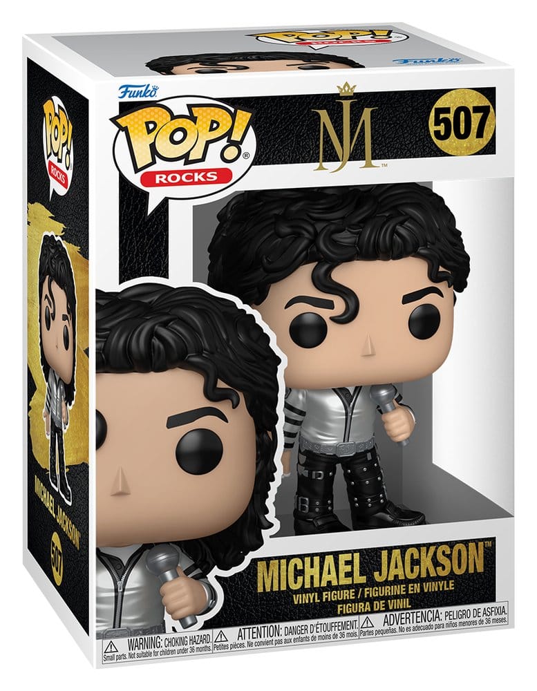 Michael Jackson POP! Rocks Vinyl figurine Bad Tour (MT) 9 cm