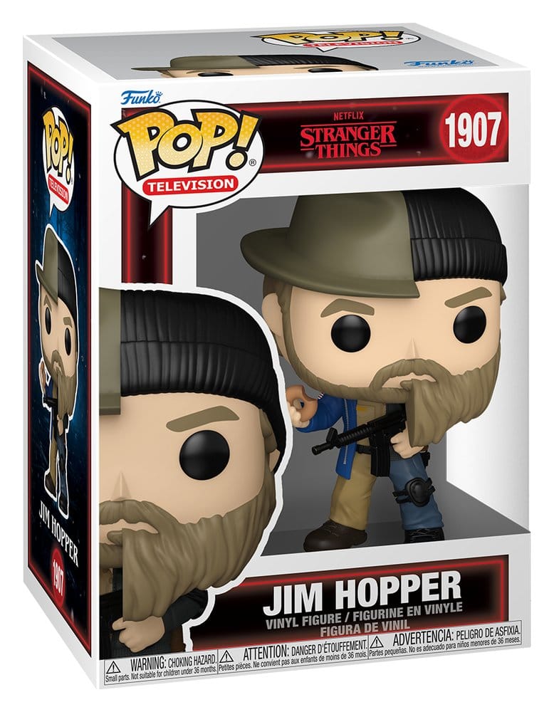 Stranger Things POP! TV Vinyl figurines Jim Hopper SPLT 9 cm