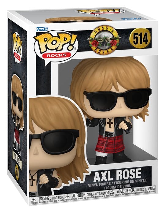 Guns N`Roses POP! Rocks Vinyl figurine Axl Rose (LaLD) 9 cm