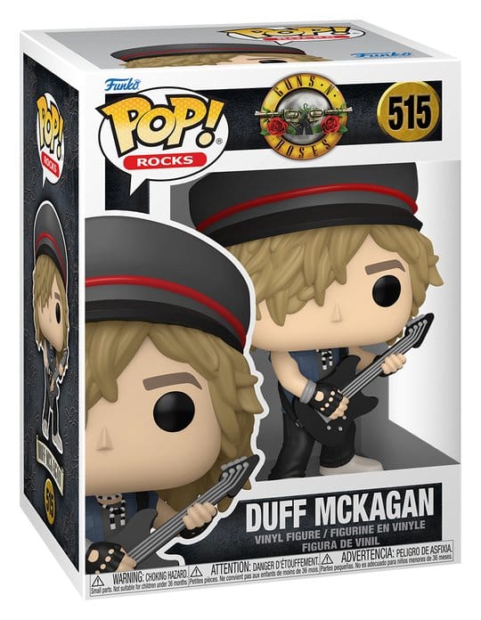 Guns N`Roses POP! Rocks Vinyl figurine – Duff McKagan (1985) 9 cm