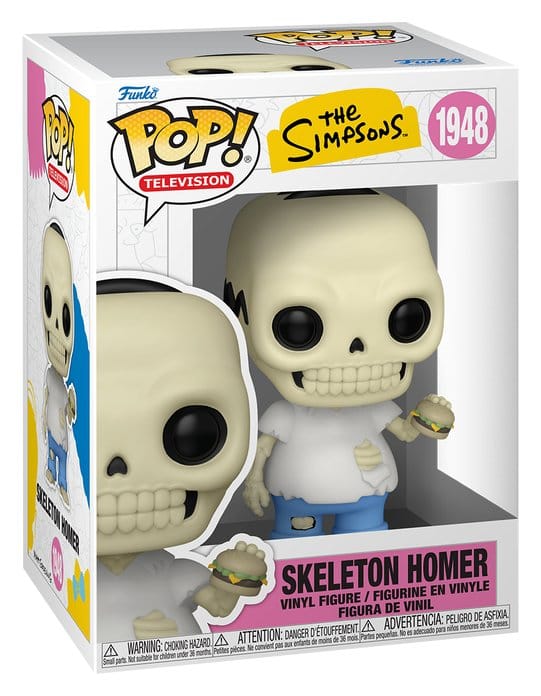 Les Simpson POP! Animation Vinyl figurine Skeleton Homer 9 cm