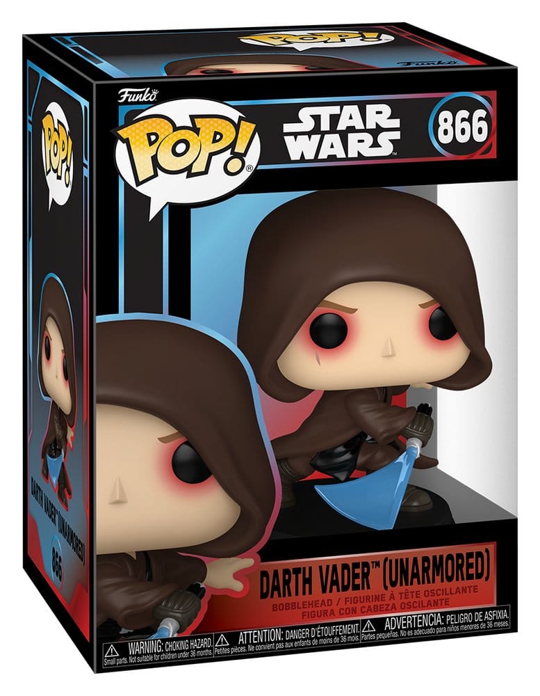 Star Wars POP! Vinyl figurine Bobble Head Darth Vader (Unarmored) 10 cm