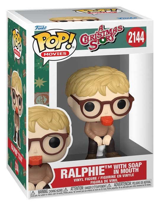 Christmas Story POP! Movies Vinyl figurine Ralphie with Soap 9 cm