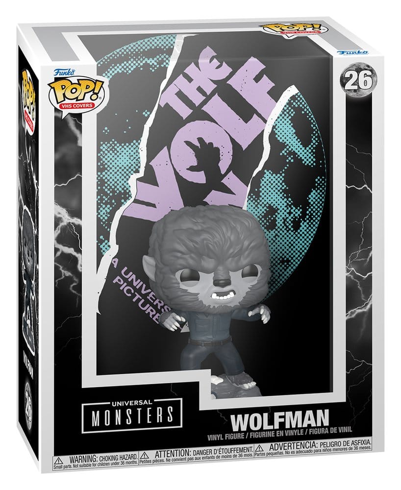 Wolfman POP! VHS Covers Vinyl Figurine Wolfman 9 cm