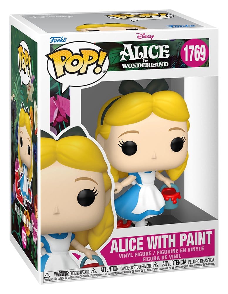 Alice au pays des merveilles POP! Vinyl figurine Alice with Paint 9 cm