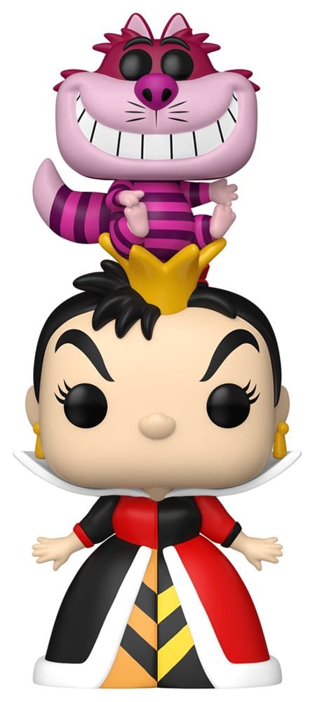 Alice au pays des merveilles POP! Premium Vinyl figurine Queen of Hearts 9 cm