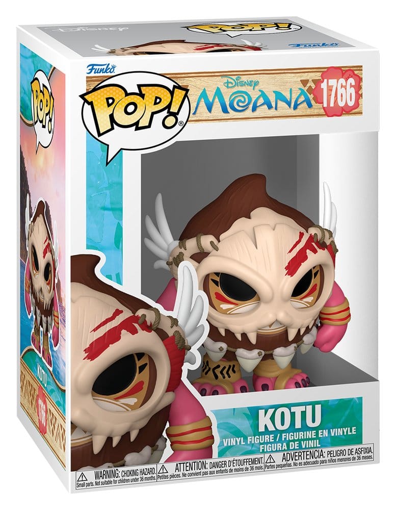 Vaiana : La Légende du bout du monde POP! & Buddy Vinyl figurine Kotu 9 cm