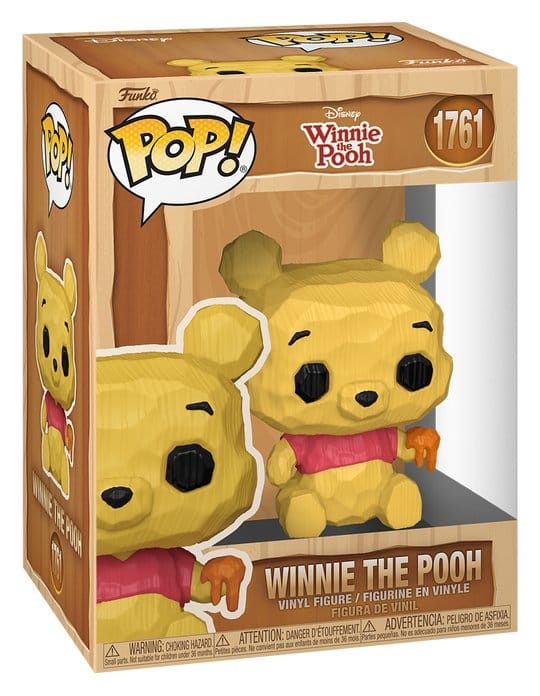 Winnie the Pooh POP! Animation Vinyl figurine Pooh (Whittled) 9 cm