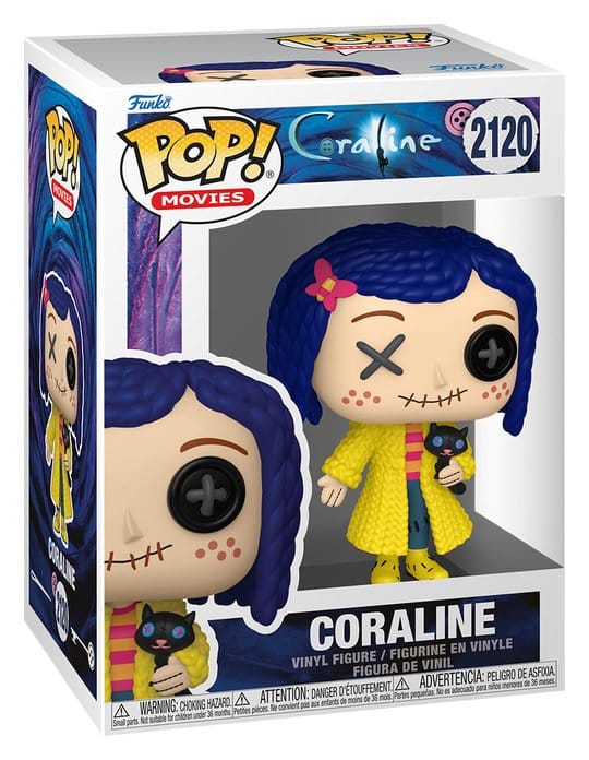 Coraline POP! Movies Vinyl figurine Coraline (Patchwork) 9 cm