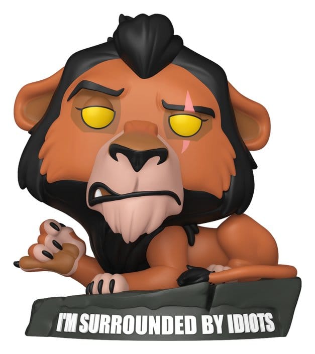 Le Roi lion Figurine POP! Meme Vinyl Lion King (Scar) 9 cm