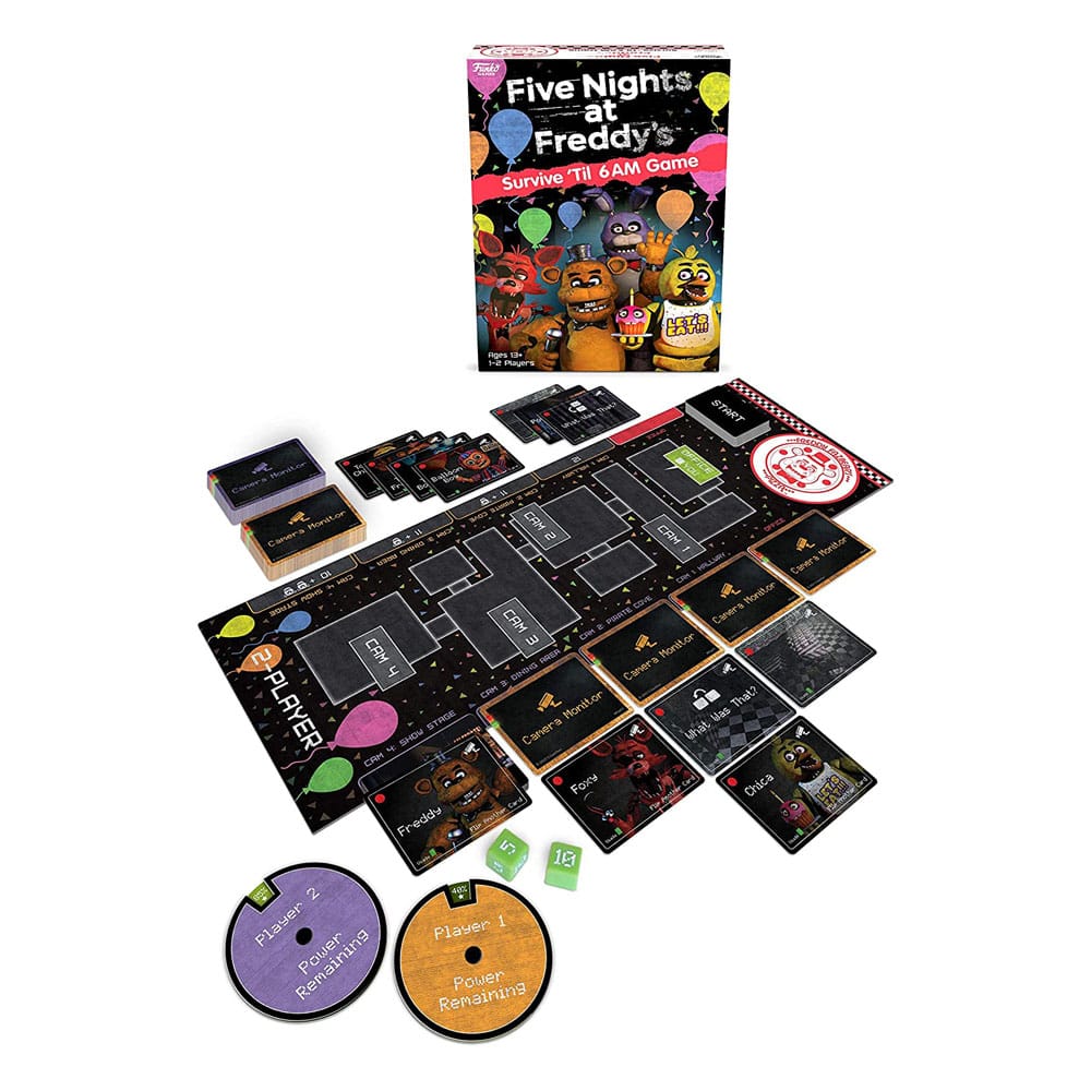 Five Nights at Freddy's jeu de plateau Survive ´Til 6am