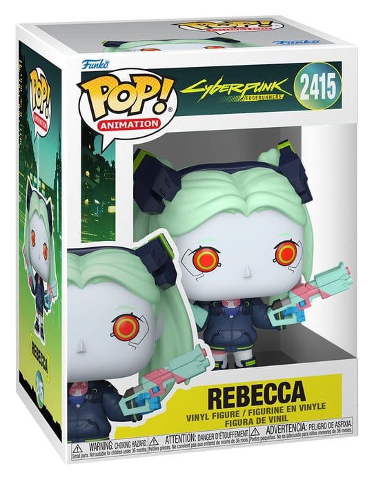 Cyberpunk Edgerunners Animation POP! Vinyl figurine Rebecca 9 cm