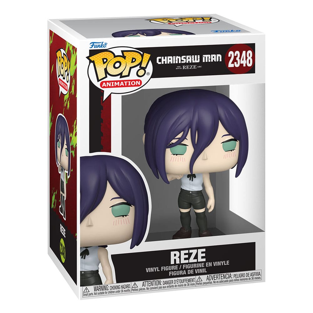 Chainsaw Man POP! Animation Vinyl assortiment figurines Reze with Chase 9 cm (6)