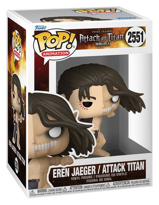 Attack on Titan POP! Animation Vinyl figurine Split- Attack Titan 9 cm
