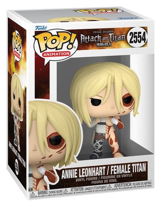 Attack on Titan POP! Animation Vinyl figurine Split- Female Titan 9 cm