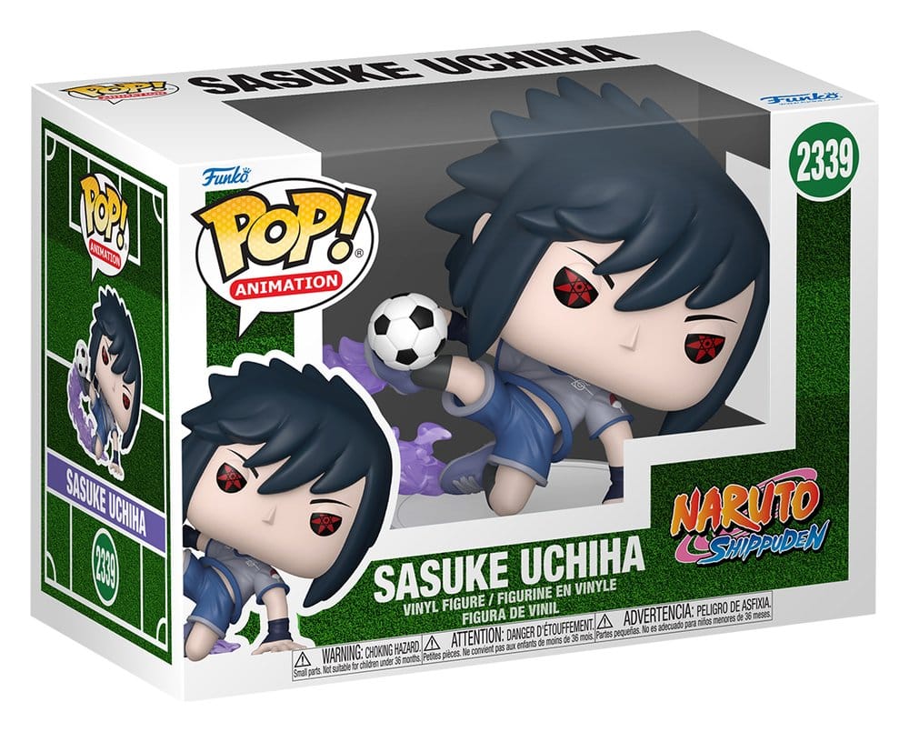 Naruto Soccer POP! Football Vinyl figurine Sasuke 9 cm