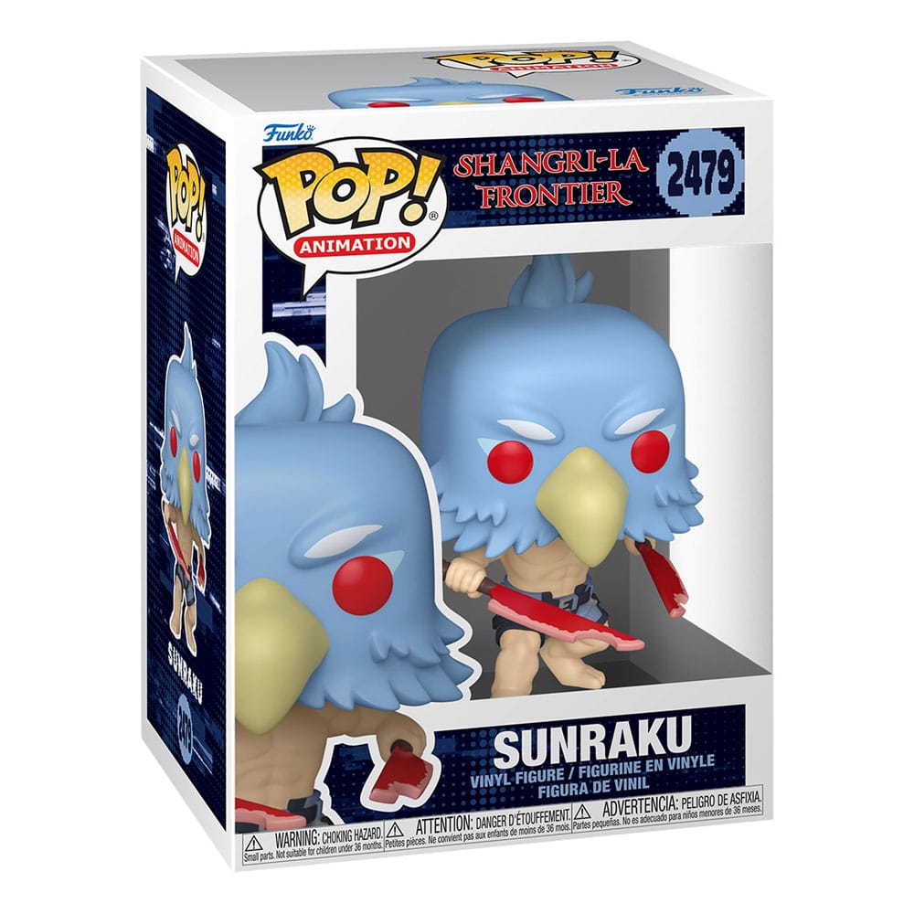 Shangri-La Frontier POP! Animation Vinyl assortiment figurines Sunraku with Chase 9 cm (6)