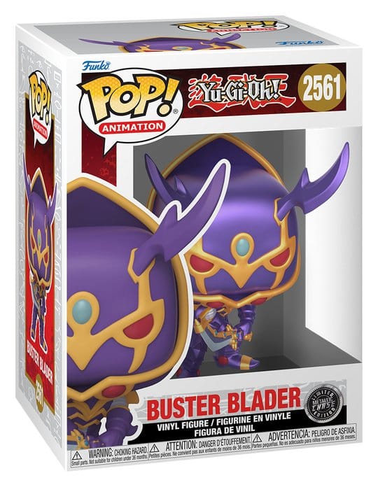 Yu-Gi-Oh assortiment POP! Animatiion Vinyl figurines Buster Blader (MT) w/Chase 9 cm (6)