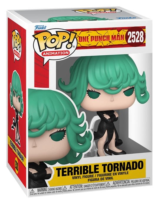 One Punch Man POP! Animation Vinyl figurine Terrible Tornado 9 cm