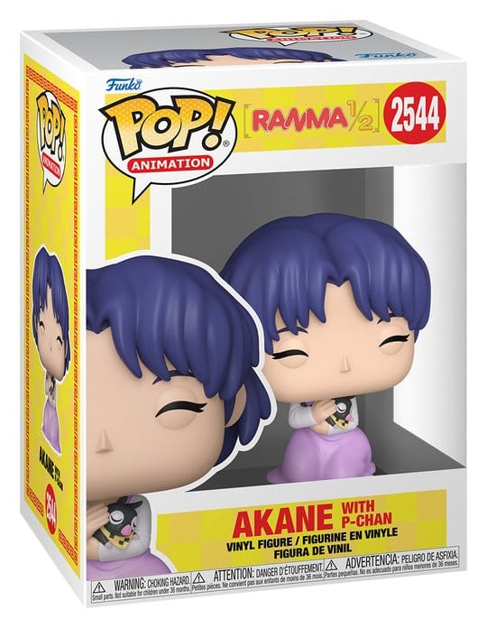 Ranma 1/2 POP! Animation Vinyl figurine Akane & P-Chan 9 cm
