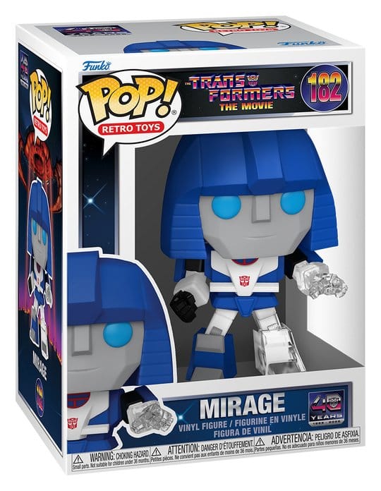 Transformers POP! Retro Toys Vinyl figurine Mirage 9 cm