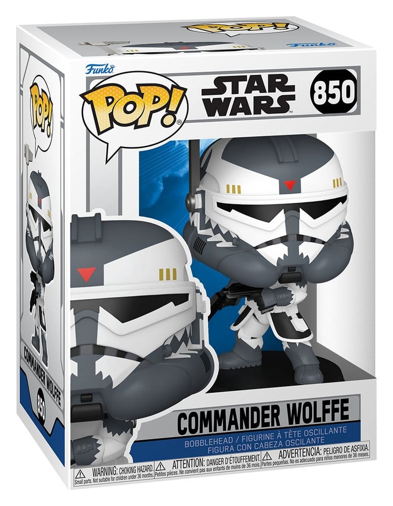 Star Wars Animation POP! Vinyl figurine Comm Wolffe 9 cm