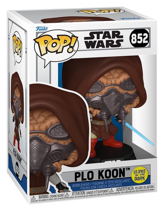 Star Wars Animation POP! Vinyl figurine Plo Koon (GW) 9 cm
