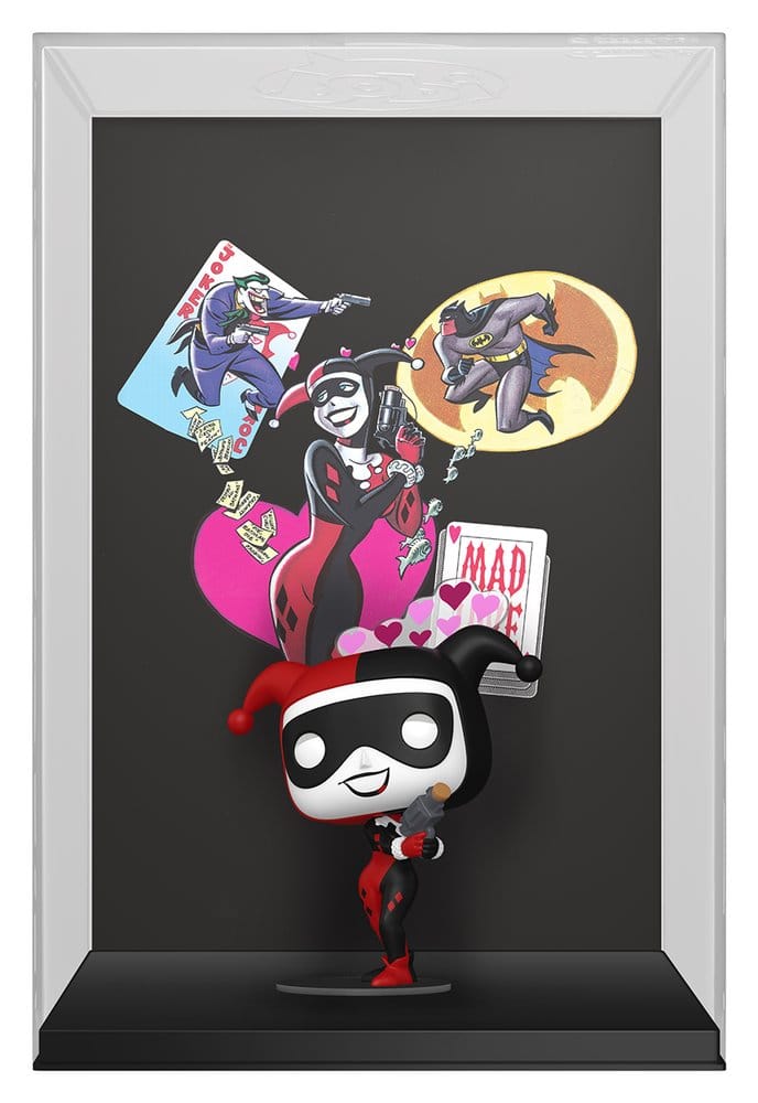 DC Comics POP! Comic Covers Vinyl Figurine Harley Quinn 9 cm