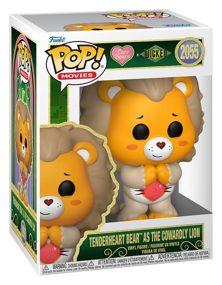 Wicked x Bisounours POP! Vinyl figurine Tenderheart Bear as the Cowardly Lion 9 cm