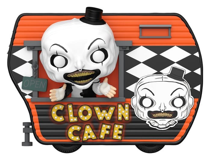 Terrifier POP! Rides Super Deluxe Vinyl figurine Café with Art 15 cm