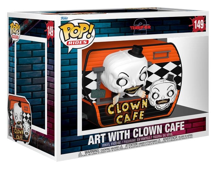 Terrifier POP! Rides Super Deluxe Vinyl figurine Café with Art 15 cm