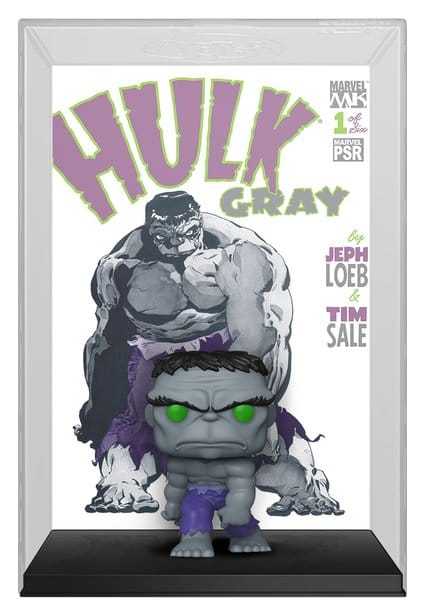 Marvel POP! Comic Covers Vinyl Figurine Gray Hulk 9 cm