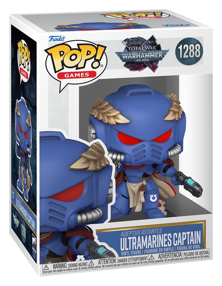 Warhammer 40,000 POP! Games Vinyl figurine Ultramarines Captain 9 cm