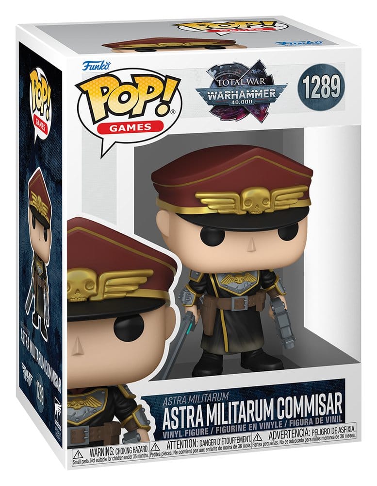 Warhammer 40,000 POP! Games Vinyl figurine Astra Militarum Commisar 9 cm
