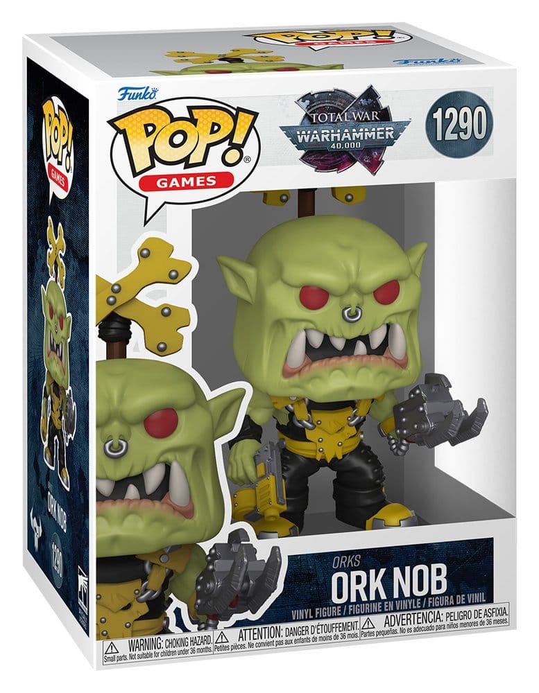 Warhammer 40,000 POP! Games Vinyl figurine Ork Nob 9 cm
