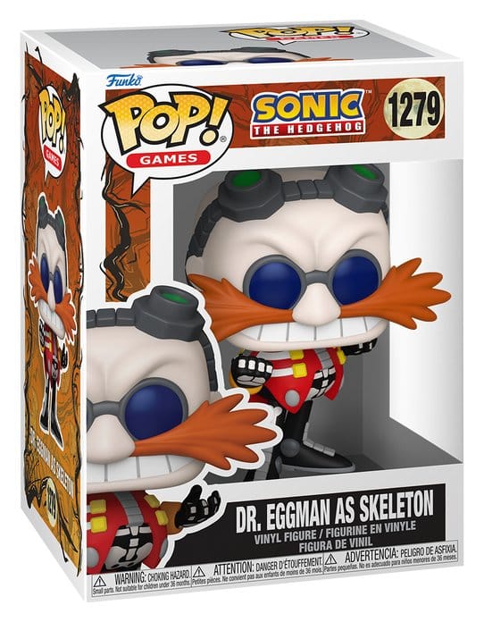 Sonic the Hedgehog POP! Games Vinyl figurine Skeleton Robotnik 9 cm