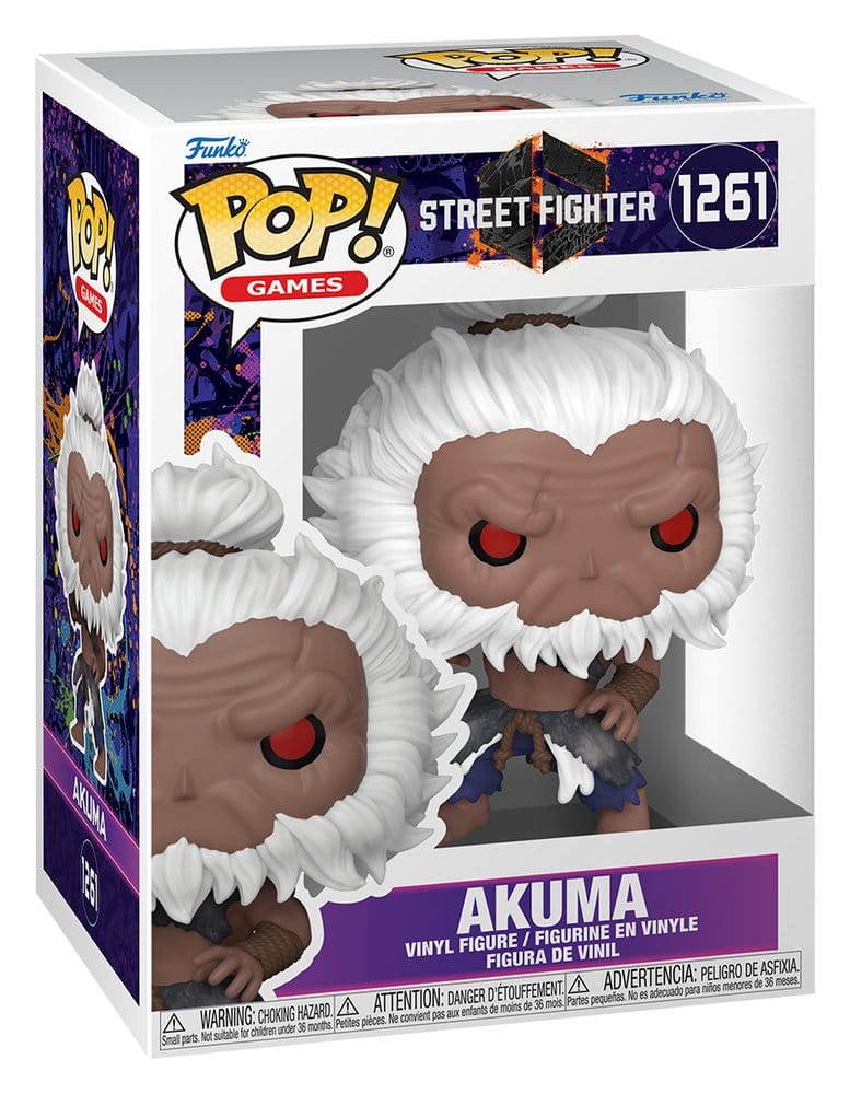 Street Fighter 6 POP! Animation Vinyl assortiment figurines Akuma with Chase 9 cm (6)
