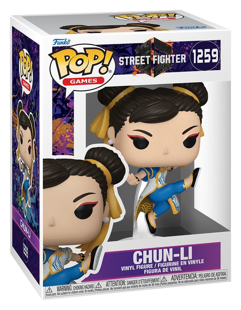 Street Fighter 6 POP! Games Vinyl figurine Chun-li 9 cm