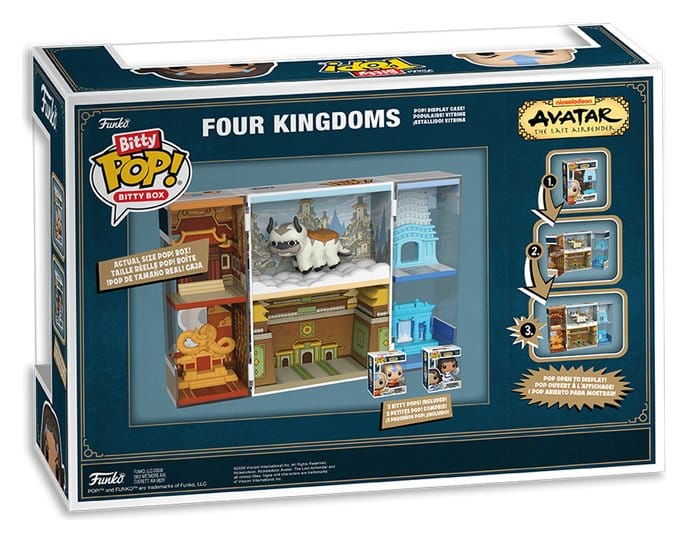 Avatar, le dernier maître de l´air Bitty POP! Bitty Box présentoir avec 2 figurines en vinyle Kingdoms