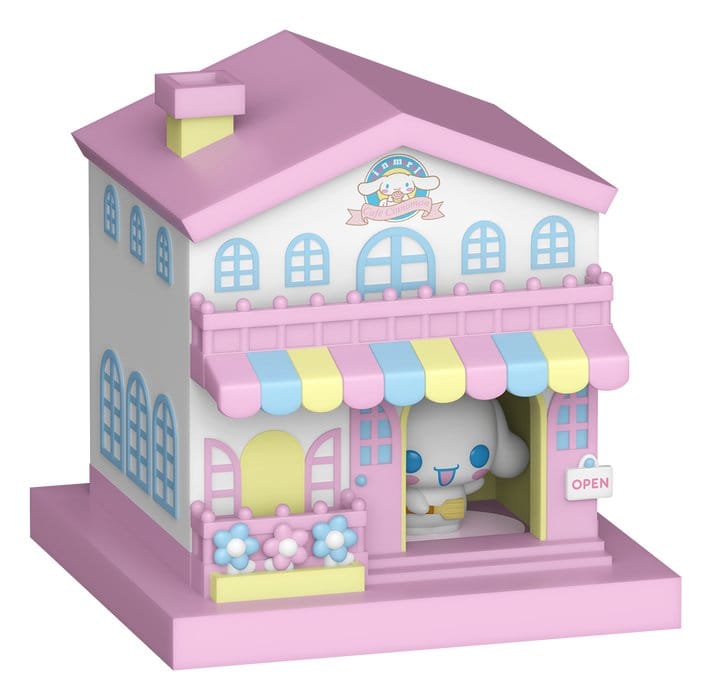 Sanrio Bitty POP! Town Vinyl figurine Cafe Cinnamoroll w/C
