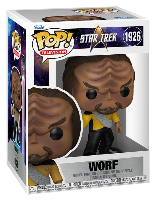 Star Trek TNG POP! Television Vinyl figurine Worf 9 cm