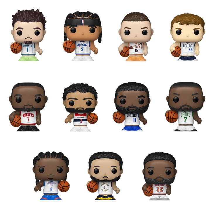 NBA Display (24) figurines Bitty POP! Single Vinyl PDQ 2,5 cm