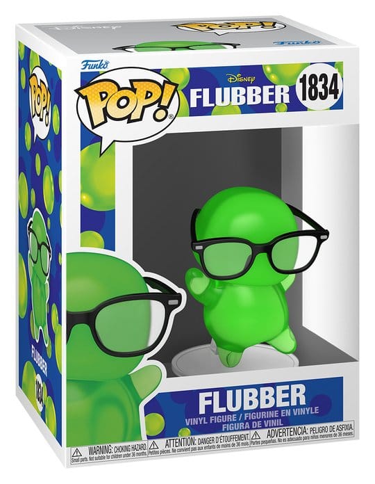 Flubber Figurine POP! Disney Vinyl Flubberw/Glasses(TRL) 9 cm