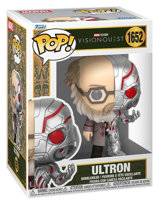 Marvel POP! Vinyl figurine : Vision Quest- Ultron (Split) 9 cm