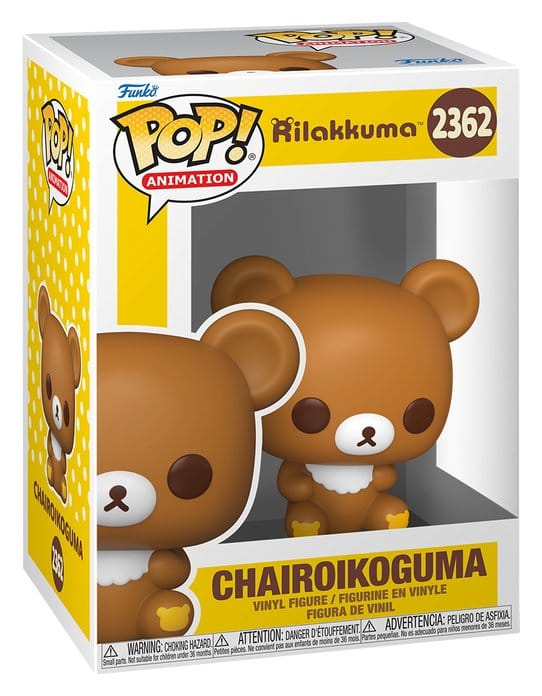 Rilakkuma POP! Animation Vinyl figurine Chairoikoguma 9 cm