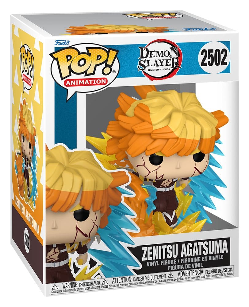 Demon Slayer: Kimetsu no Yaiba assortiment POP! Premium Vinyl figurine Zenitsu with Chase (Glow) 9 cm (3)