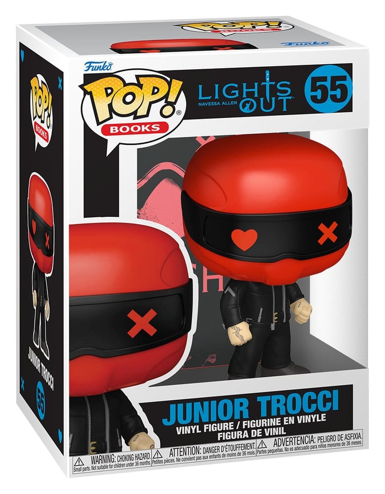Into the Darkness figurines POP! Books Vinyl Junior Trocci 9 cm