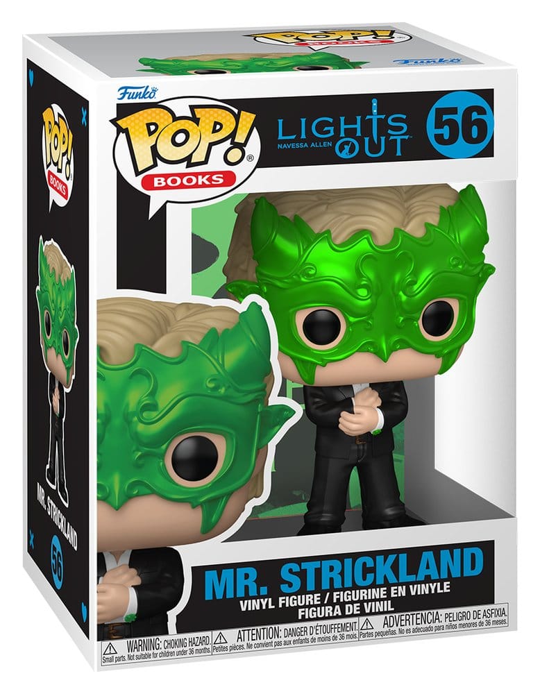 Into the Darkness figurines POP! Books Vinyl Mr. Strickland 9 cm