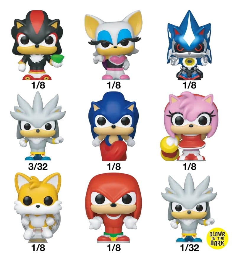 Sonic the Hedgehog présentoir figurines Bitty POP! Vinyl 2 cm (32)