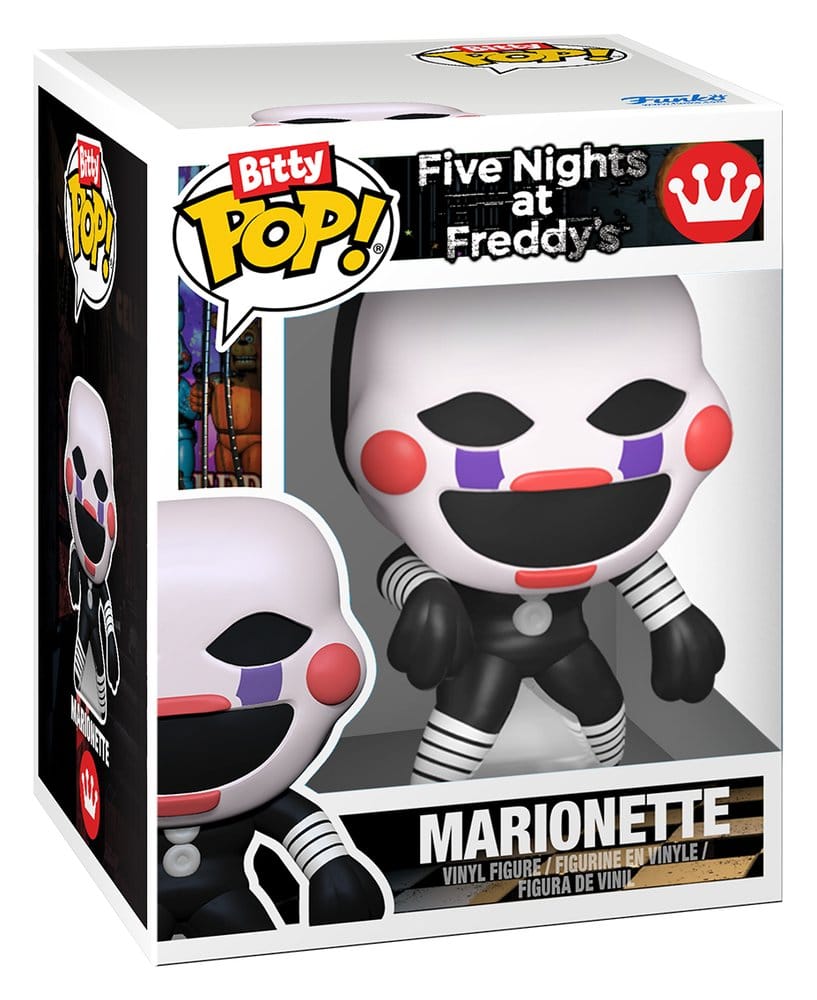 Five Nights at Freddy's pack 2 figurines Bitty POP! Vinyl Withered Foxy & Marionette 2 cm